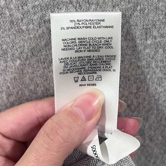 Express Mock Turtleneck Long Sleeve Top - medium - Picture 5 of 5